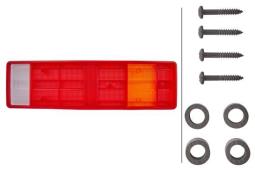 Lens, tail light assembly HELLA 9EL 152 891-001