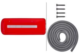 Lens, tail light assembly Hella 9EL 208 551-011