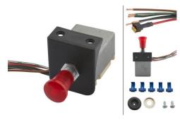 Hazard Warning Light Switch Hella 6HD 002 535-101