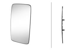 Mirror Glass, exterior mirror Hella 9MX 563 716-022