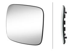 Mirror Glass, wide angle mirror Hella 9MX 563 717-032