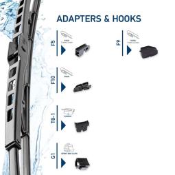 Wiper Blade HELLA 9XW 184 107-281