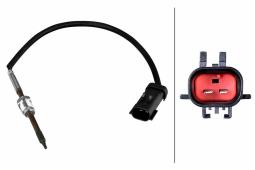 Sensor, exhaust gas temperature Hella 6PT 010 376-931