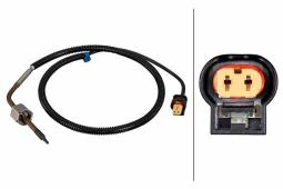 Sensor, exhaust gas temperature Hella 6PT 010 376-871