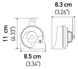 Trumpet Horn HELLA 3FH 007 424-801