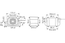 Back-up Alarm HELLA 3SL 996 139-301