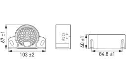 Back-up Alarm HELLA 3SL 009 148-141