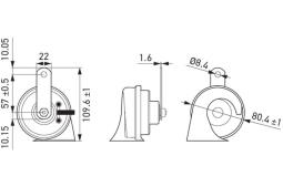 Signal Horn HELLA 3FH 012 010-191