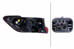 Tail Light Assembly Hella 2SD 013 173-621