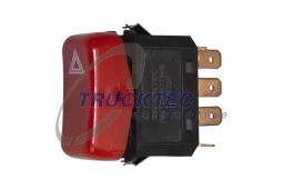 Hazard Warning Light Switch Trucktec Automotive 01.42.020