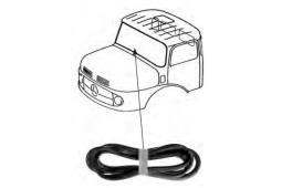 Seal, windscreen Trucktec Automotive 01.50.002