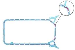 Gasket, oil sump Trucktec Automotive 02.10.100