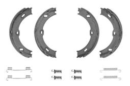 Brake Shoe Set, parking brake Trucktec Automotive 02.35.205