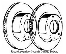 Brake Disc Wabco 6402250630