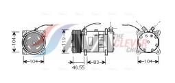 Compressor, air conditioning AVA Quality Cooling CPAK010
