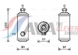 Dryer, air conditioning AVA QUALITY COOLING CPD008