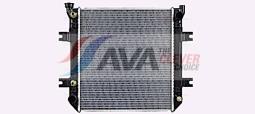 Radiator, engine cooling AVA QUALITY COOLING DN2274