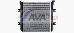 Radiator, engine cooling AVA QUALITY COOLING DN2274