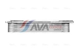 Oil Cooler, engine oil AVA Quality Cooling DZ3043