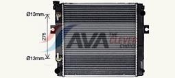 Radiator, engine cooling AVA Quality Cooling HRT2131
