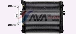 Radiator, engine cooling AVA QUALITY COOLING HRT2136