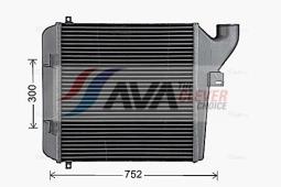 Charge Air Cooler AVA QUALITY COOLING ME4340