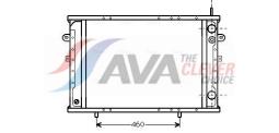 Radiator, engine cooling AVA Quality Cooling RT2171