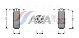 Dryer, air conditioning AVA Quality Cooling UVD027