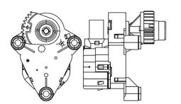 Actuator, blending flap MAHLE AA52000P