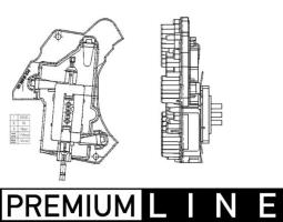 Regulator, interior blower MAHLE ABR24000P