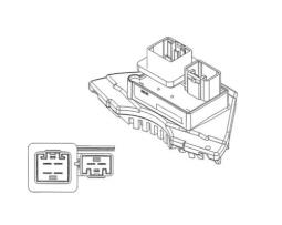 Regulator, interior blower MAHLE ABR35000P