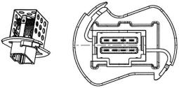 Regulator, interior blower MAHLE ABR90000P