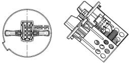 Resistor, interior blower MAHLE ABR93000P