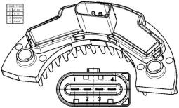 Regulator, interior blower MAHLE ABR9000P