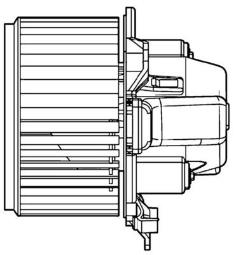 Interior Blower MAHLE AB108000P