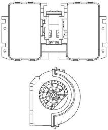 Interior Blower MAHLE AB180000P