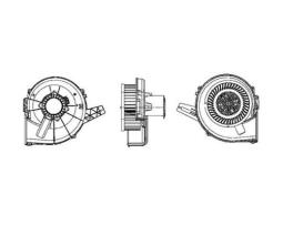 Interior Blower MAHLE AB18000P