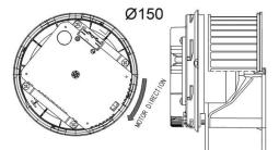 Interior Blower MAHLE AB263000P