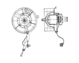 Interior Blower MAHLE AB37000P