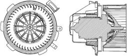 Interior Blower MAHLE AB88000P