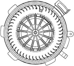 Interior Blower MAHLE AB89000P