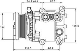 Compressor, air conditioning MAHLE ACP1333000P