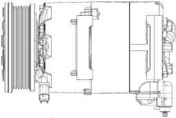 Compressor, air conditioning MAHLE ACP1366000P