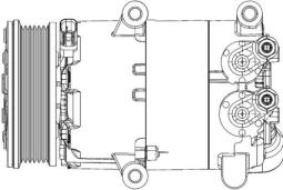 Compressor, air conditioning MAHLE ACP310000P