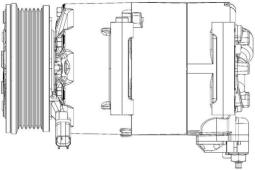 Compressor, air conditioning MAHLE ACP310000P