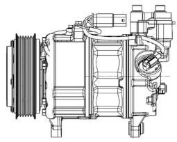 Compressor, air conditioning MAHLE ACP599000P