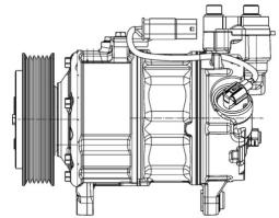 Compressor, air conditioning MAHLE ACP600000P