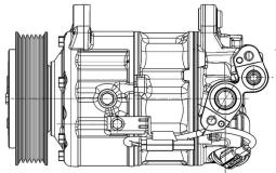 Compressor, air conditioning MAHLE ACP600000P