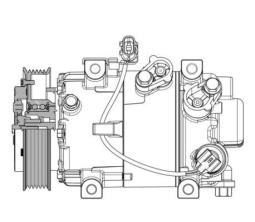 Compressor, air conditioning MAHLE ACP610000P