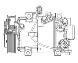 Compressor, air conditioning MAHLE ACP610000P